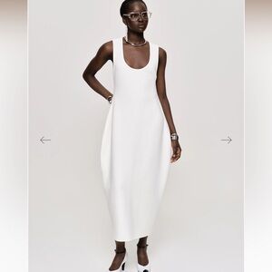 Source Unknown Adua Vase Midi Dress